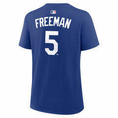 Freddie Freeman Los Angeles Dodgers Nike Women's Name & Number T-Shirt - MLB T-shirts