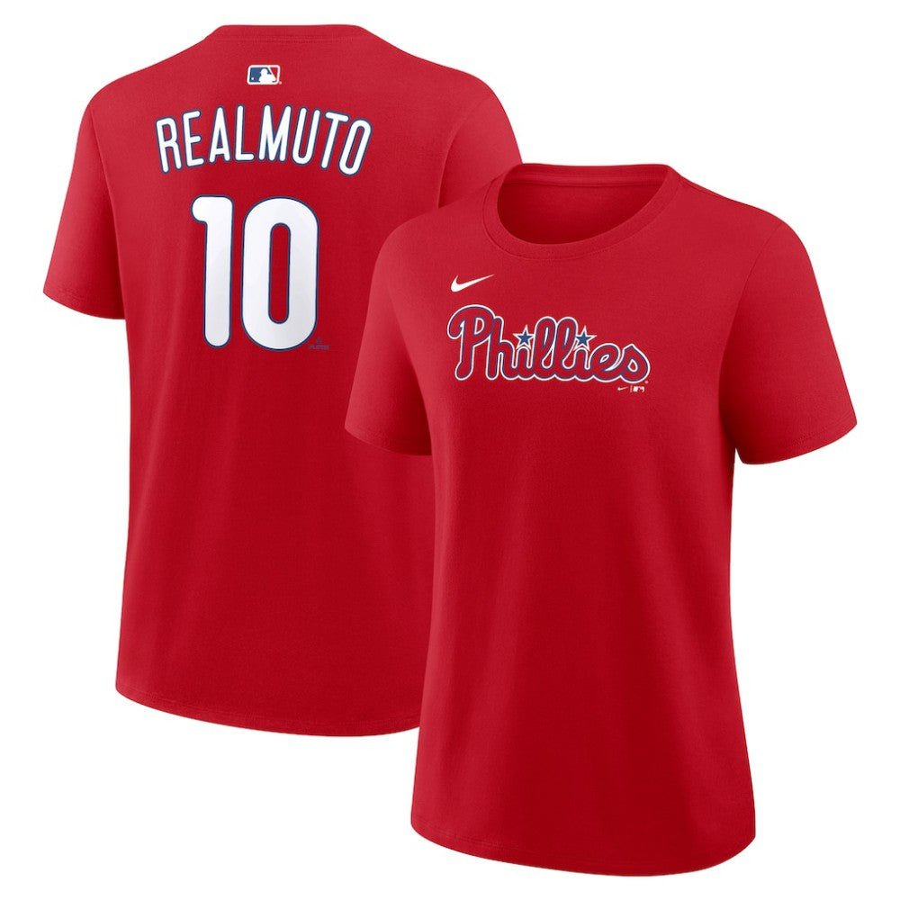 J.T. Realmuto Philadelphia Phillies Nike Women's Name & Number T-Shirt - MLB T-shirts