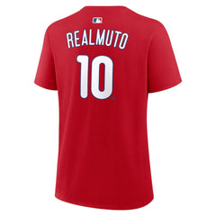 J.T. Realmuto Philadelphia Phillies Nike Women's Name & Number T-Shirt - MLB T-shirts
