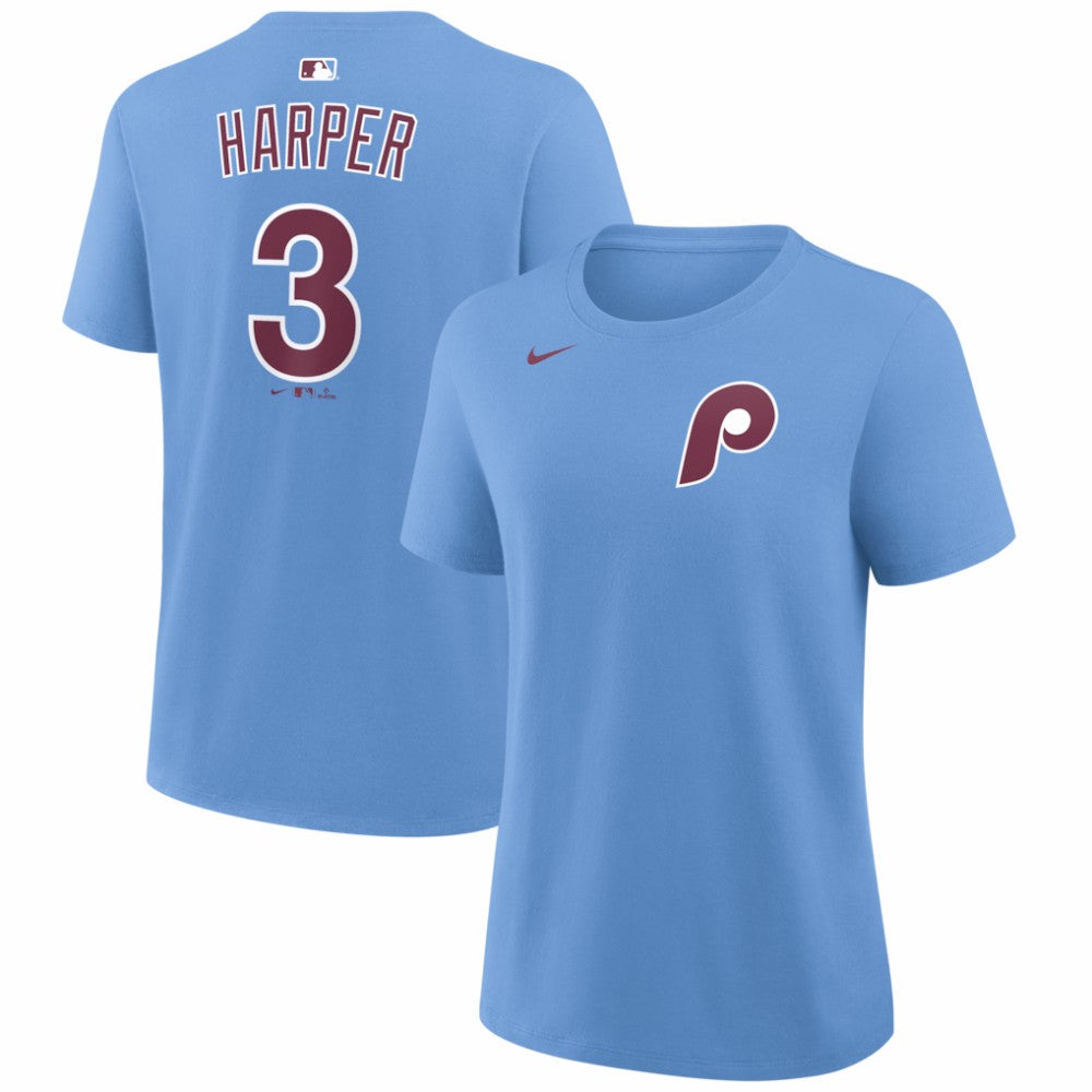 Bryce Harper Philadelphia Phillies Nike Women's Name & Number T-Shirt - MLB T-shirts