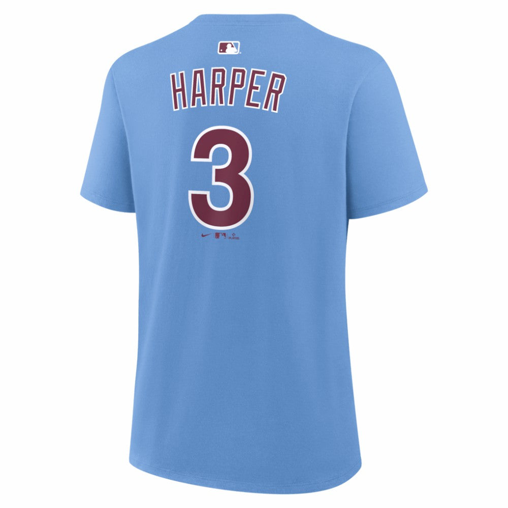 Bryce Harper Philadelphia Phillies Nike Women's Name & Number T-Shirt - MLB T-shirts