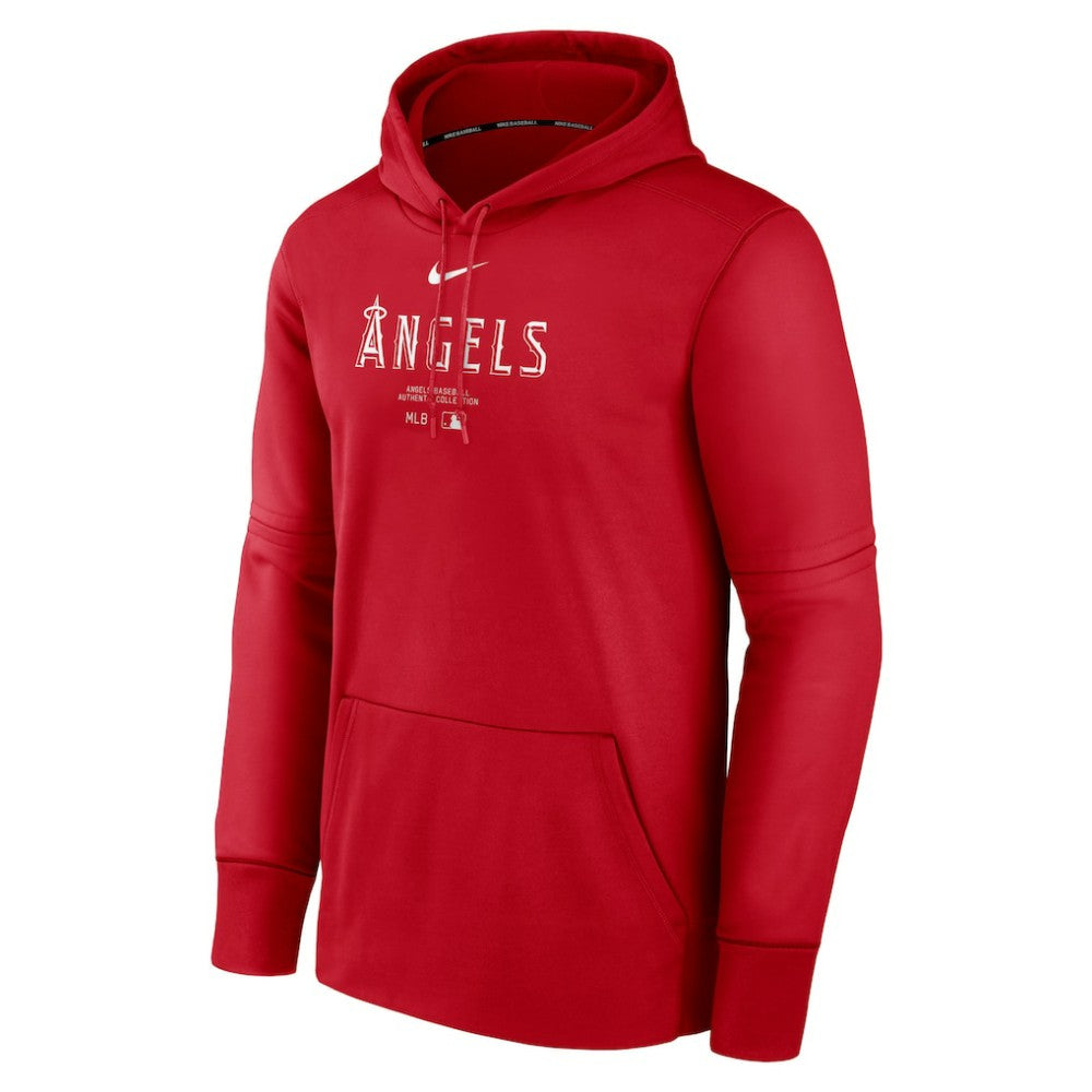 Los Angeles Angels Nike Authentic Collection Practice Performance Pullover Hoodie - MLB Hoodies
