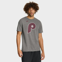 Philadelphia Phillies Nike Cooperstown Logo Tri-Blend T-Shirt - MLB T-shirts