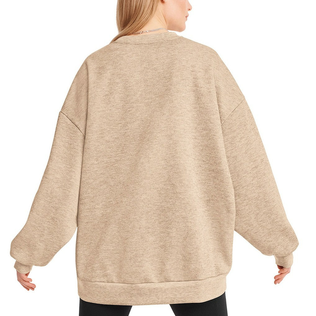 Gold Chicago Bulls DKNY Sport Women's Daisy Tunic Oversized Pullover Sweatshirt sale | NBA