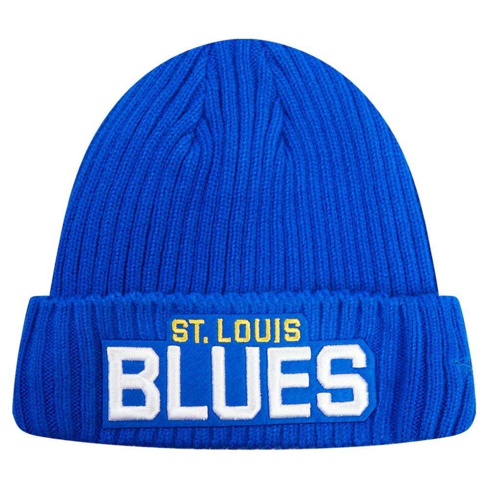 St. Louis Blues Pro Standard Classic Core Cuffed Knit Hat -  NHL Hats