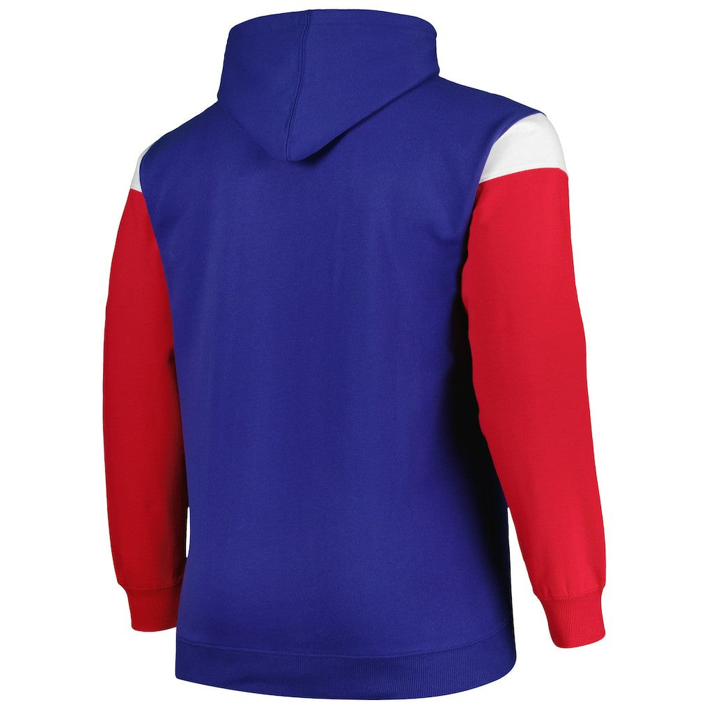 New York Giants Profile Big & Tall Trench Battle Pullover Hoodie | NFL New