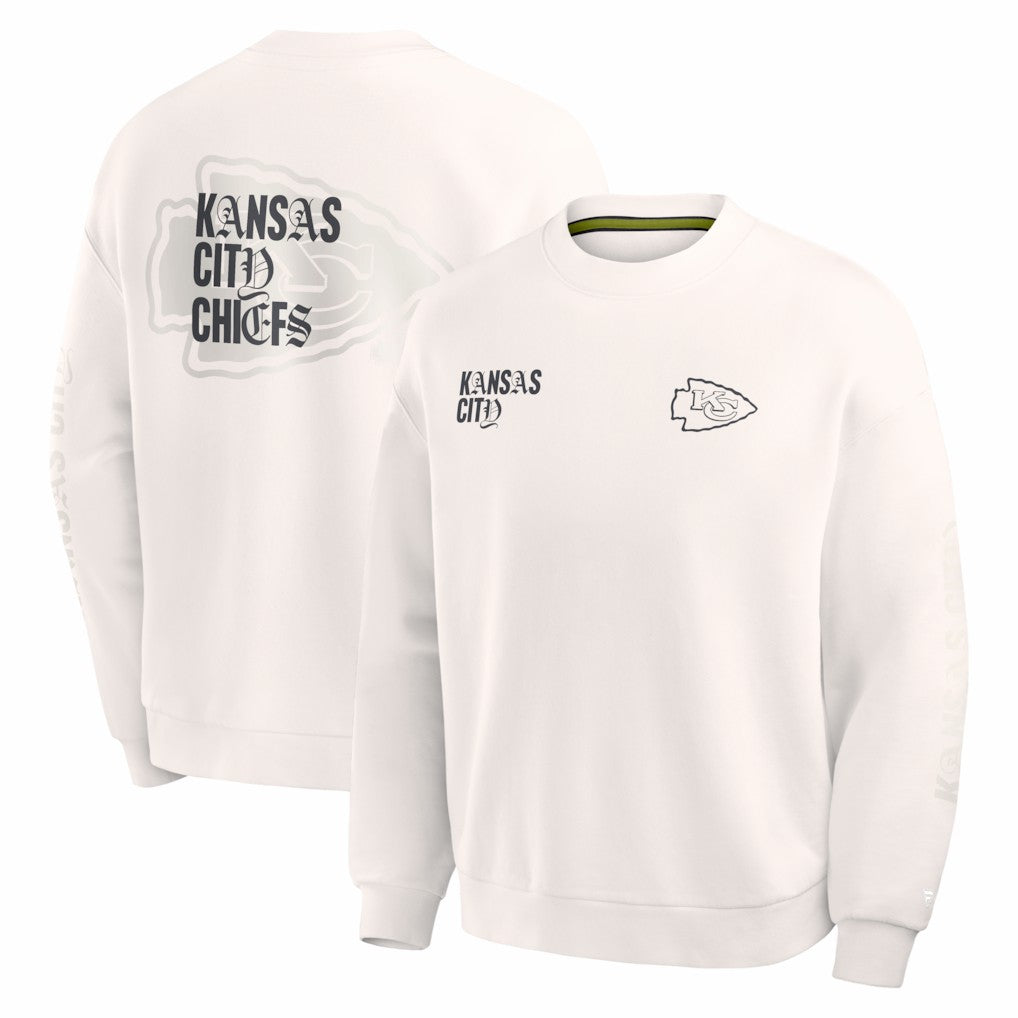 Kansas City Chiefs Oversized Type Play Multi Sweatshirt | NFL US