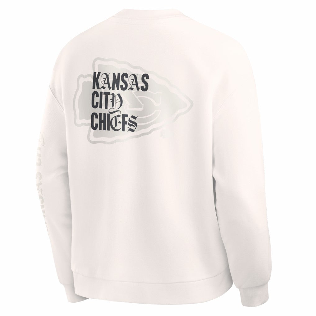 Kansas City Chiefs Oversized Type Play Multi Sweatshirt | NFL US