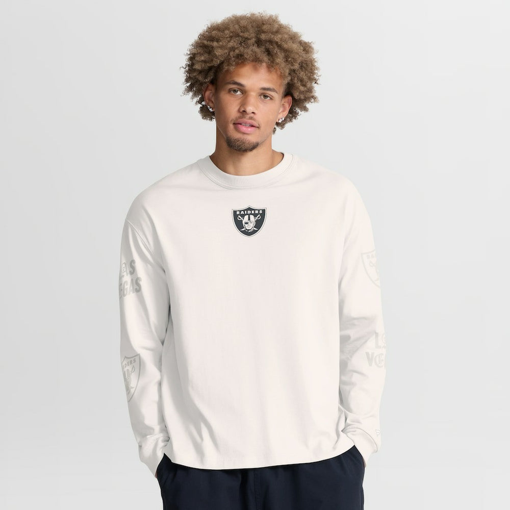 Las Vegas Raiders Oversized Type Play Long Sleeve T-Shirt | NFL US