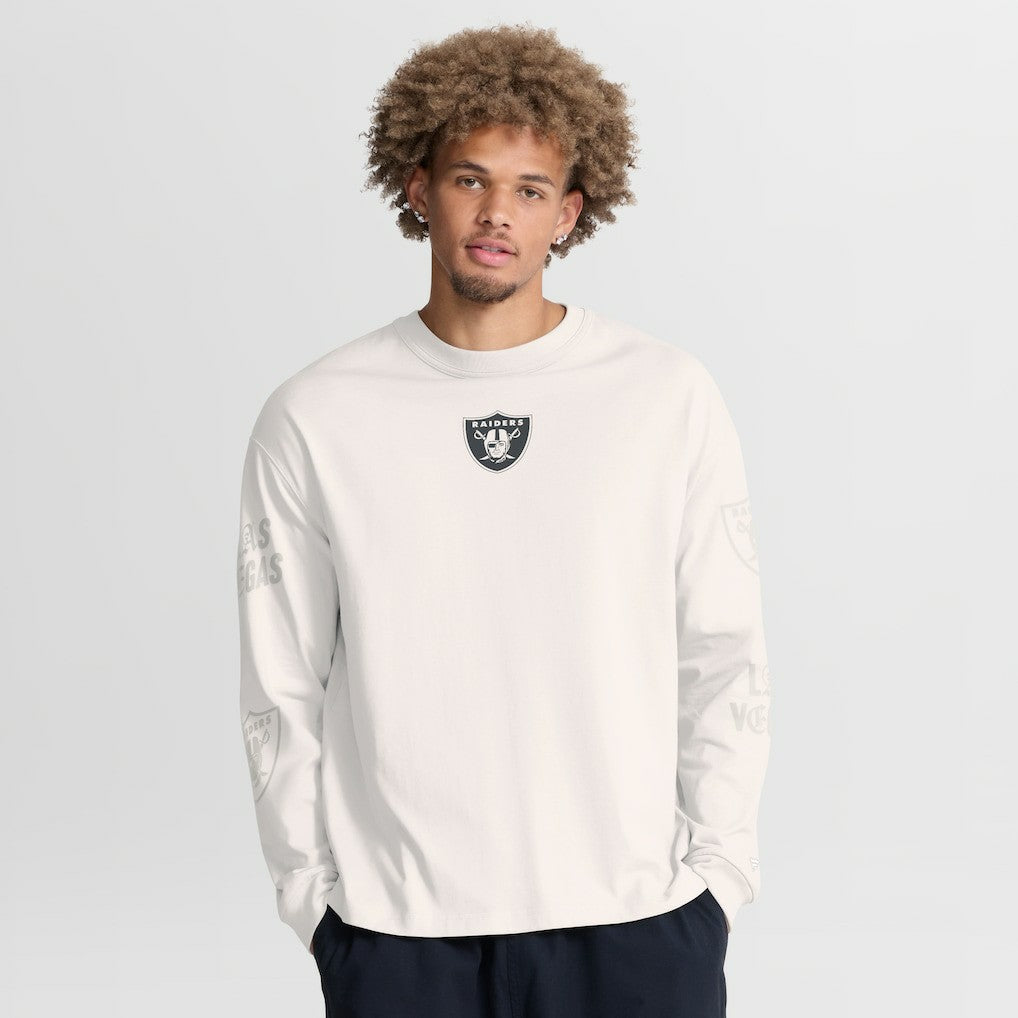 Las Vegas Raiders Oversized Type Play Long Sleeve T-Shirt | NFL US