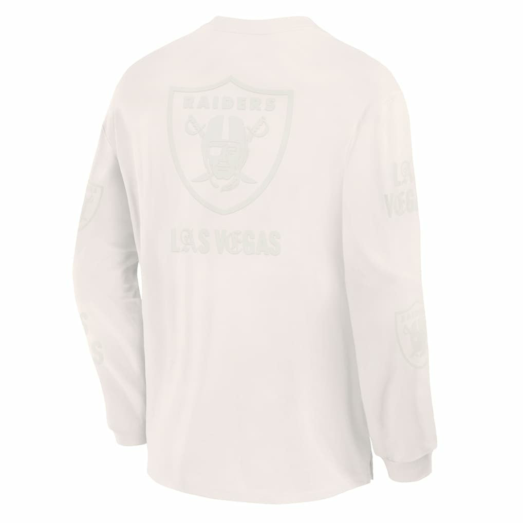 Las Vegas Raiders Oversized Type Play Long Sleeve T-Shirt | NFL US