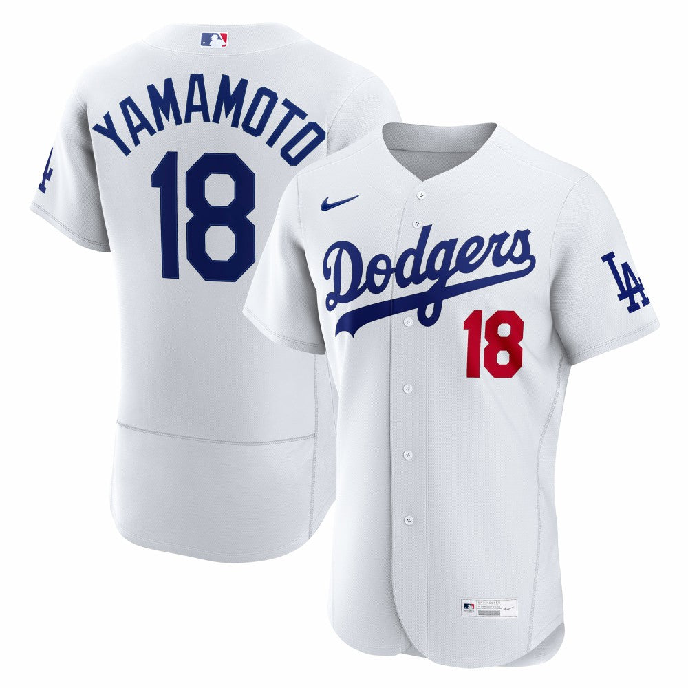 Yoshinobu Yamamoto Los Angeles Dodgers Nike Home Authentic Jersey - MLB Jerseys