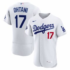 Shohei Ohtani Los Angeles Dodgers Nike Home Authentic Sponsor Patch Jersey - MLB Jerseys