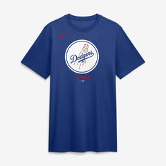Los Angeles Dodgers Nike Tri-Blend Logo T-Shirt - MLB T-shirts