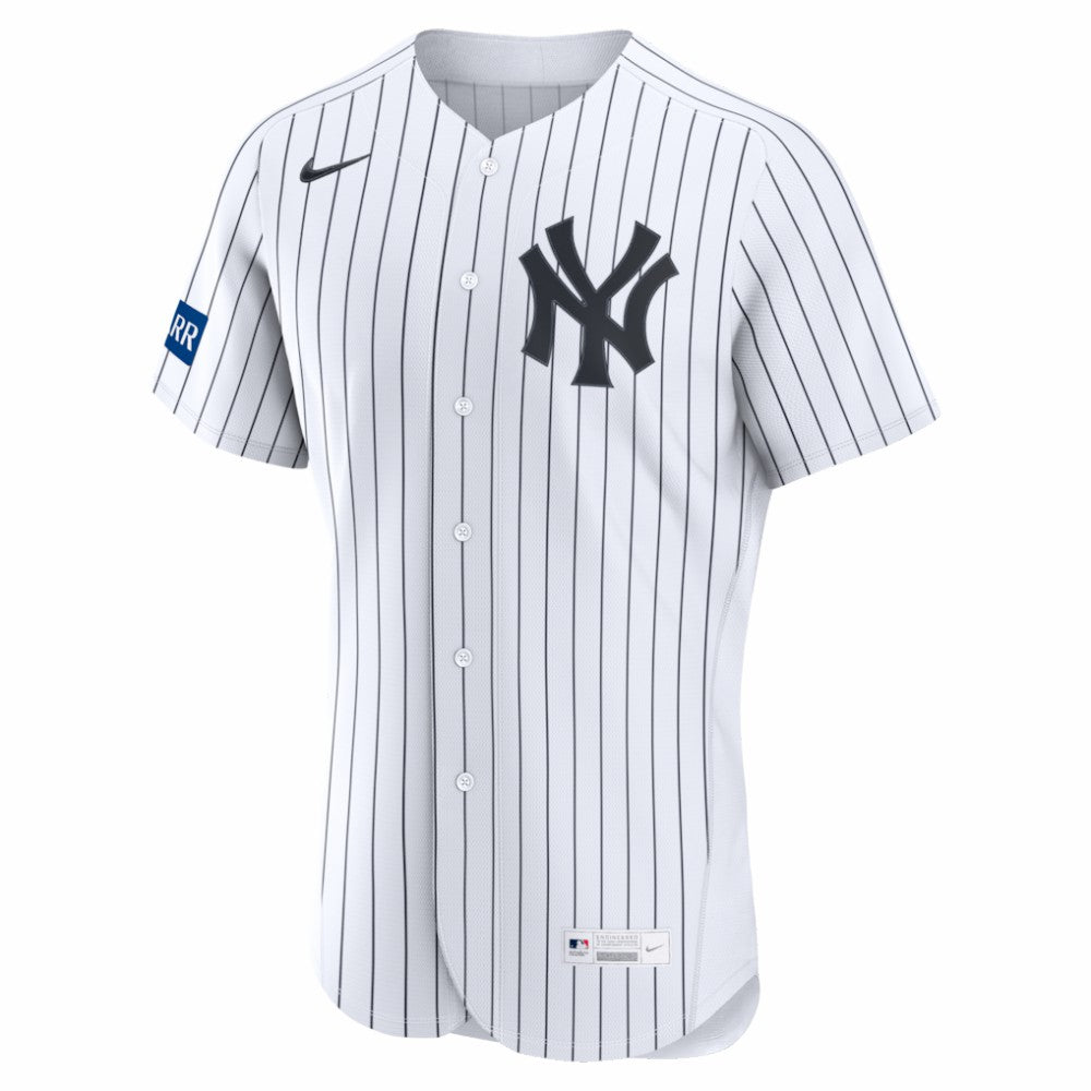 New York Yankees Nike Home Sponsor Patch Authentic Jersey - MLB Jerseys