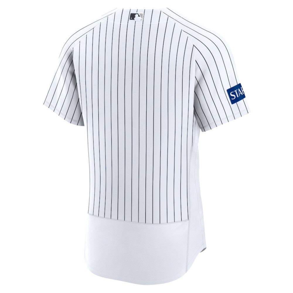 New York Yankees Nike Home Sponsor Patch Authentic Jersey - MLB Jerseys