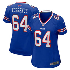 Buffalo Bills O'Cyrus Torrence  Women's Home Game Jersey | NFL New