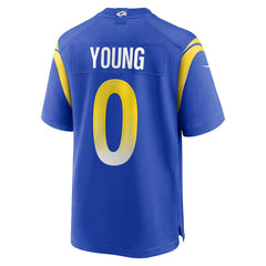 Los Angeles Rams Byron Young  Home Game Jersey | NFL Outlet