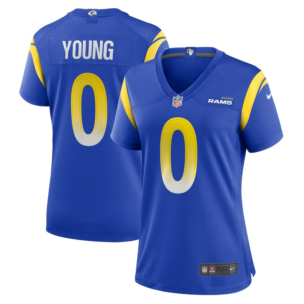 Los Angeles Rams Byron Young  Women's Home Game Jersey | NFL Online