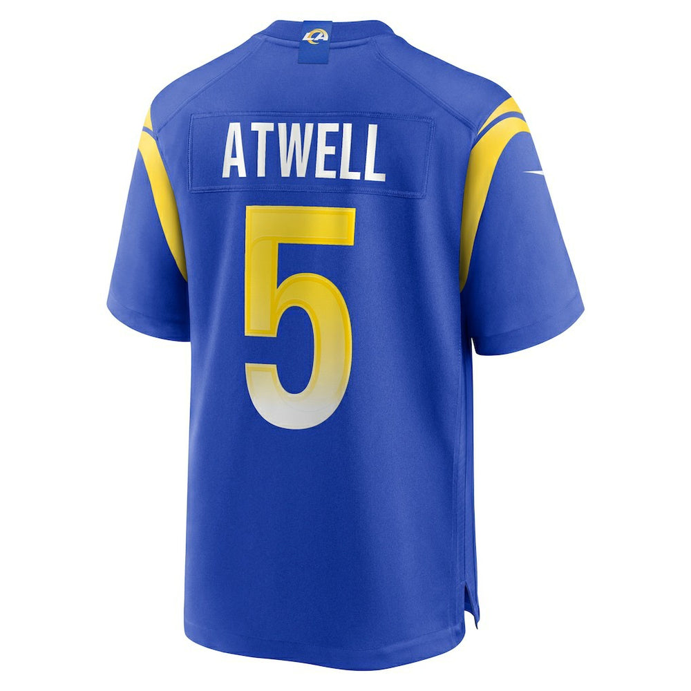 Los Angeles Rams Tutu Atwell  Home Game Jersey | NFL Sale