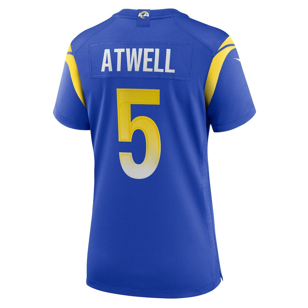 Los Angeles Rams Tutu Atwell  Women's Home Game Jersey | NFL Hot