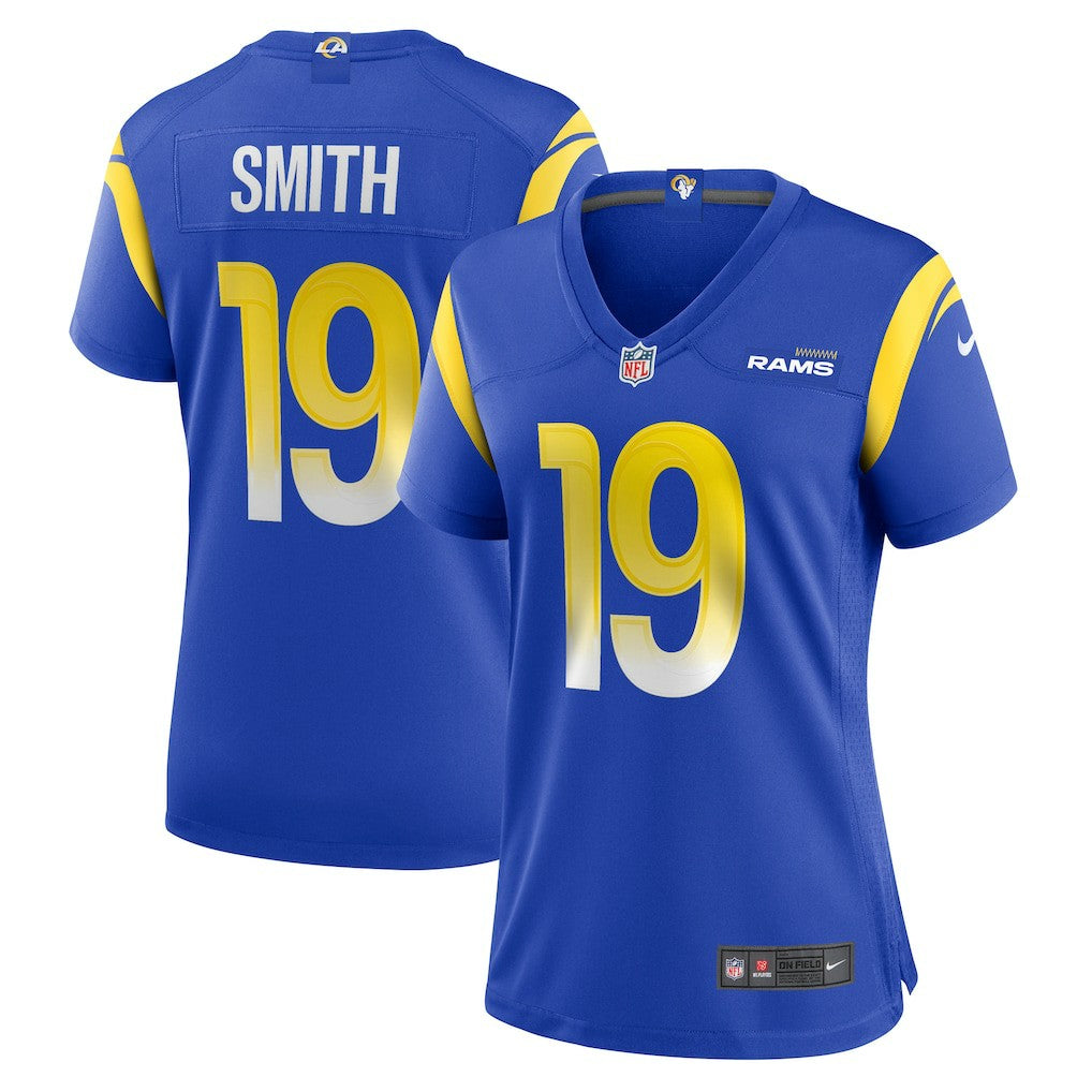 Los Angeles Rams Xavier Smith  Women's Home Game Jersey | NFL Outlet