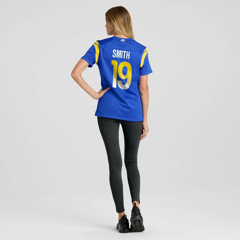 Los Angeles Rams Xavier Smith  Women's Home Game Jersey | NFL Outlet