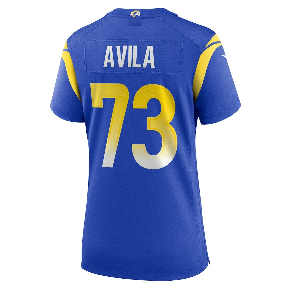 Los Angeles Rams Steve Avila  Women's Home Game Jersey | NFL On sale