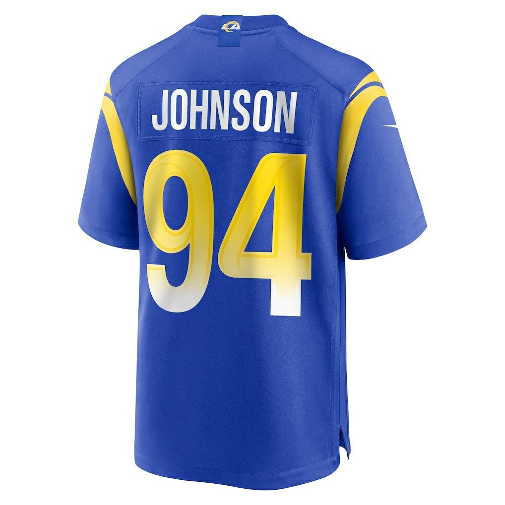 Los Angeles Rams Desjuan Johnson  Home Game Jersey | NFL Outlet
