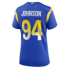 Los Angeles Rams Desjuan Johnson  Women's Home Game Jersey | NFL On sale
