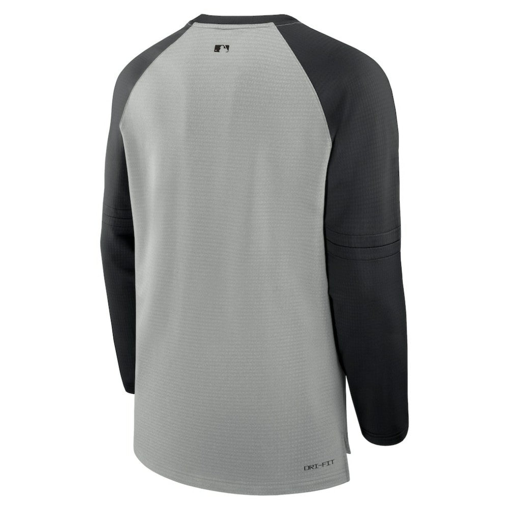 Miami Marlins Nike Authentic Collection Game Time Raglan Performance Long Sleeve T-Shirt - MLB T-shirts