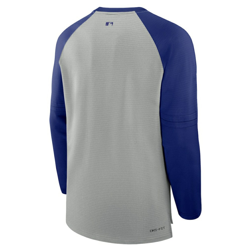 Texas Rangers Nike Authentic Collection Game Time Raglan Performance Long Sleeve T-Shirt - MLB T-shirts