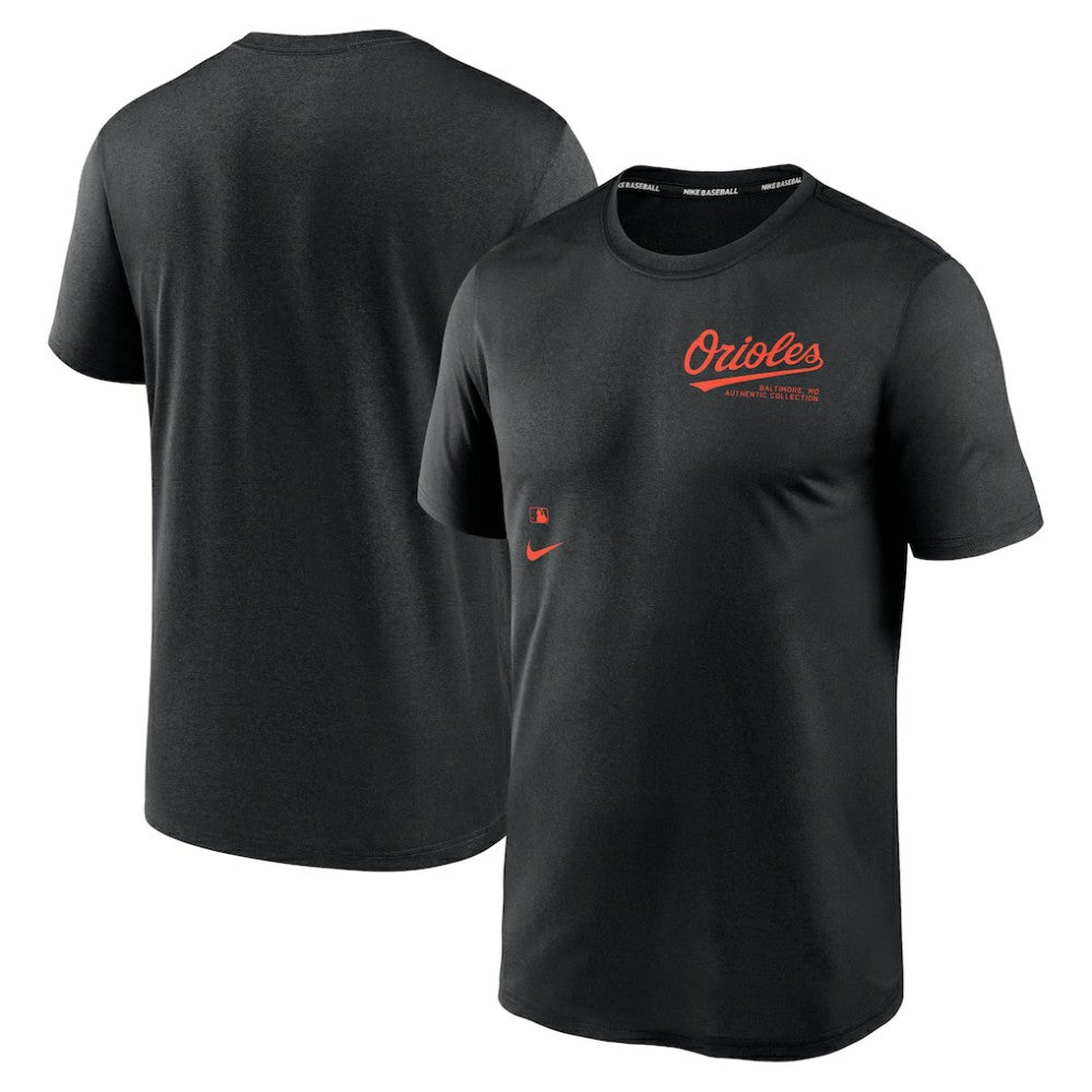 Baltimore Orioles Nike Authentic Collection Early Work Tri-Blend Performance T-Shirt - MLB T-shirts