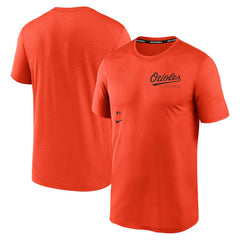 Baltimore Orioles Nike Authentic Collection Early Work Tri-Blend Performance T-Shirt - MLB T-shirts
