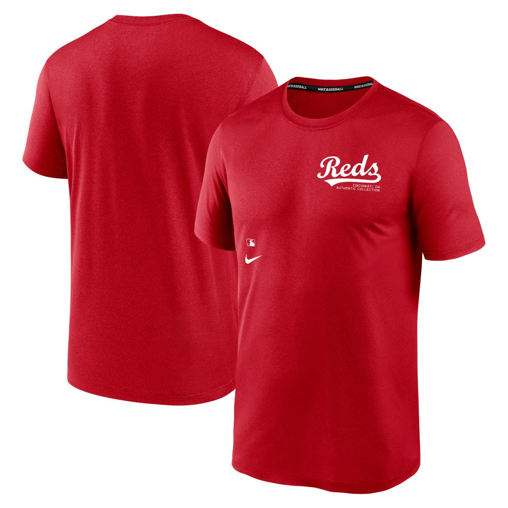 Cincinnati Reds Nike Authentic Collection Early Work Tri-Blend Performance T-Shirt - MLB T-shirts