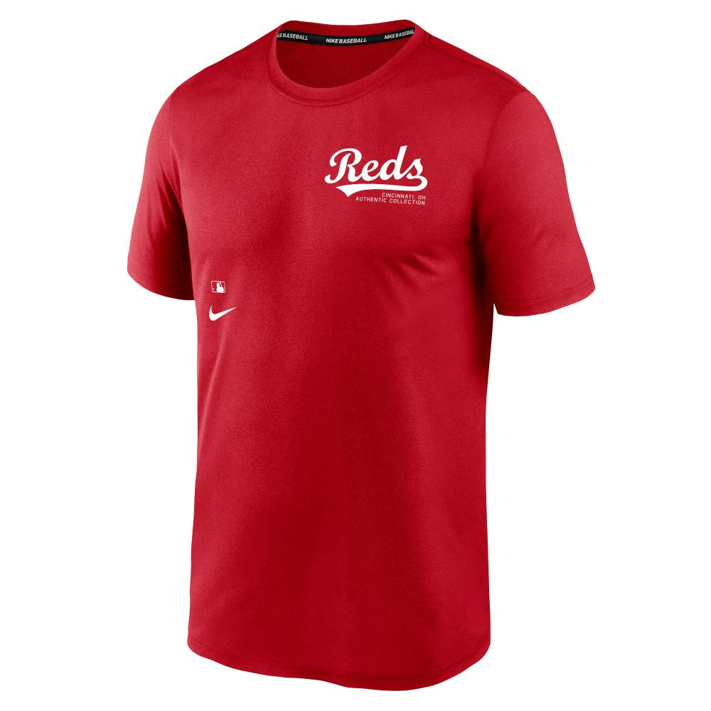 Cincinnati Reds Nike Authentic Collection Early Work Tri-Blend Performance T-Shirt - MLB T-shirts
