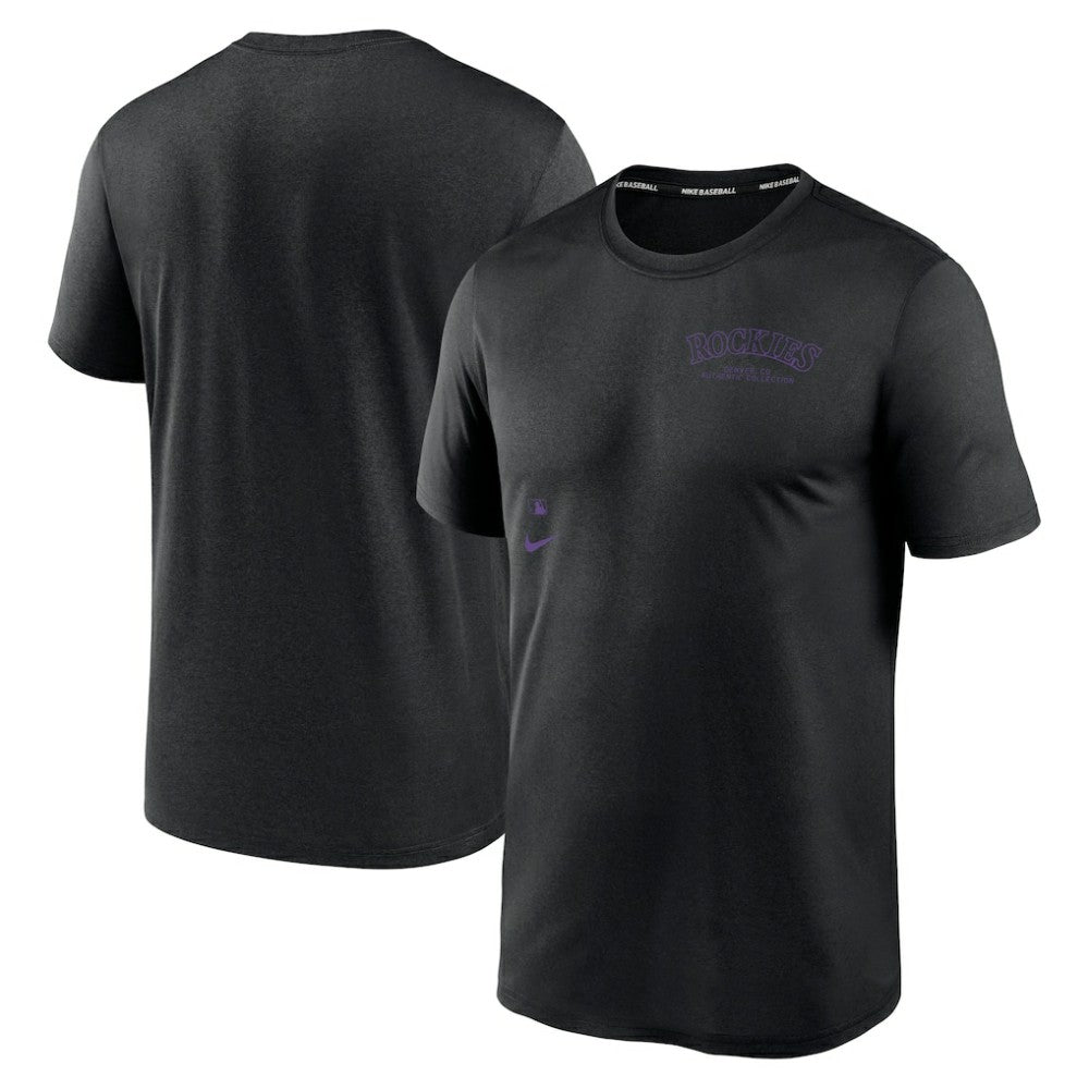 Colorado Rockies Nike Authentic Collection Early Work Tri-Blend Performance T-Shirt - MLB T-shirts