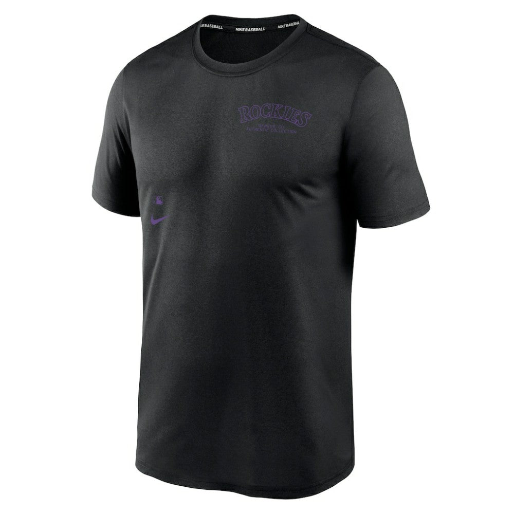 Colorado Rockies Nike Authentic Collection Early Work Tri-Blend Performance T-Shirt - MLB T-shirts