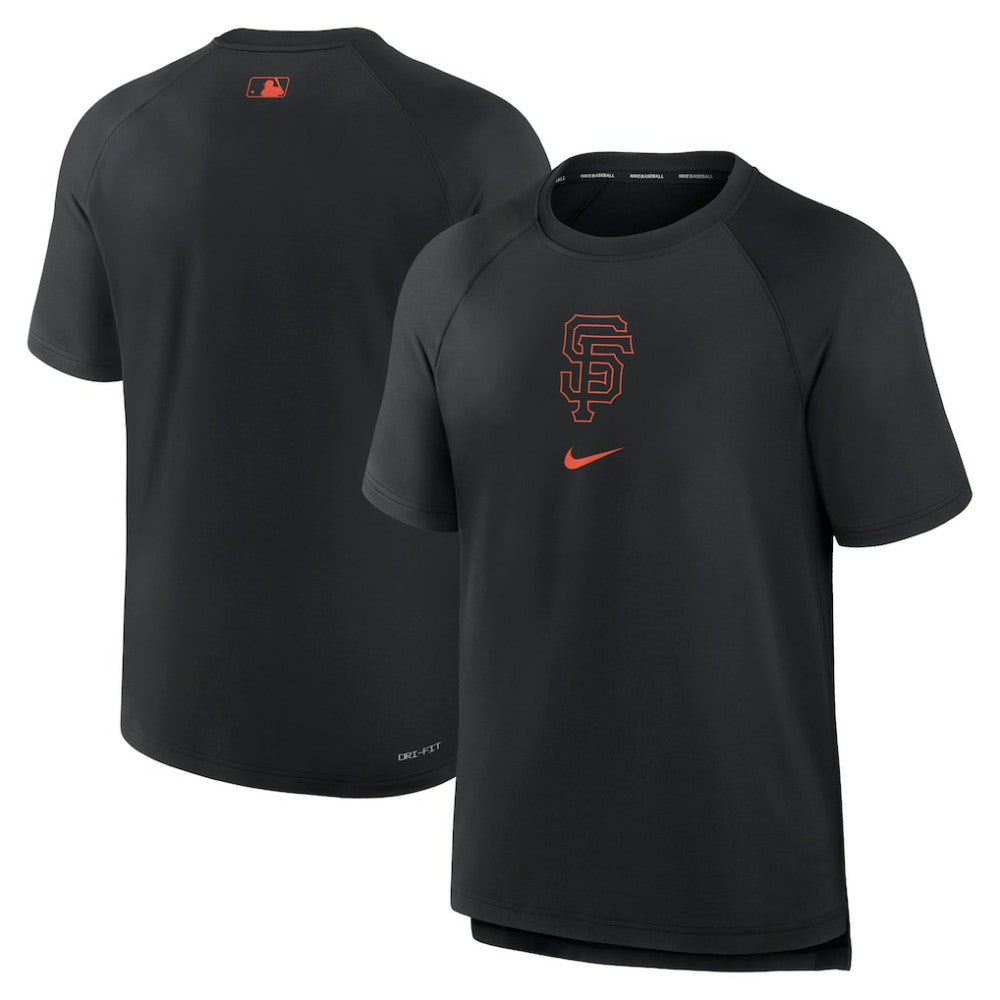 San Francisco Giants Nike Authentic Collection Pregame Raglan Performance T-Shirt - MLB T-shirts