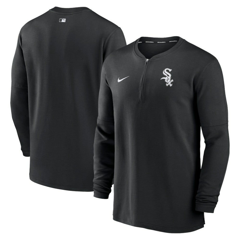 Chicago White Sox Nike Authentic Collection Game Time Performance Quarter-Zip Top - MLB Tops