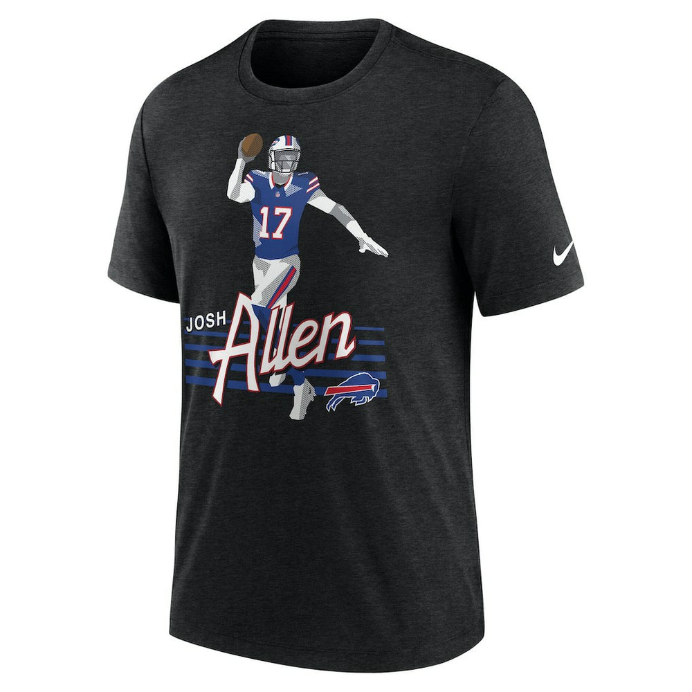 Buffalo Bills Josh Allen  Player Graphic T-Shirt | NFL New
