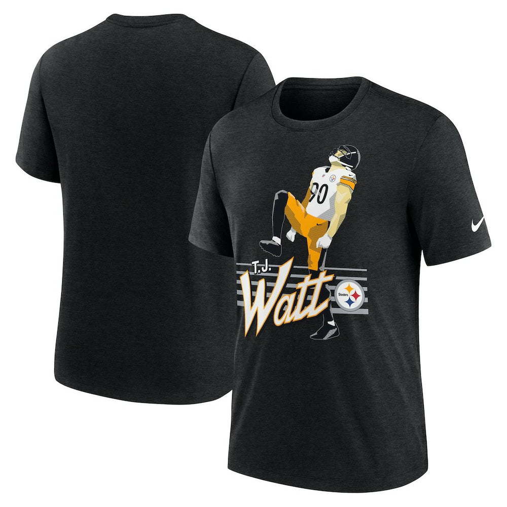 Pittsburgh Steelers T.J. Watt  Player Graphic T-Shirt | NFL Sale