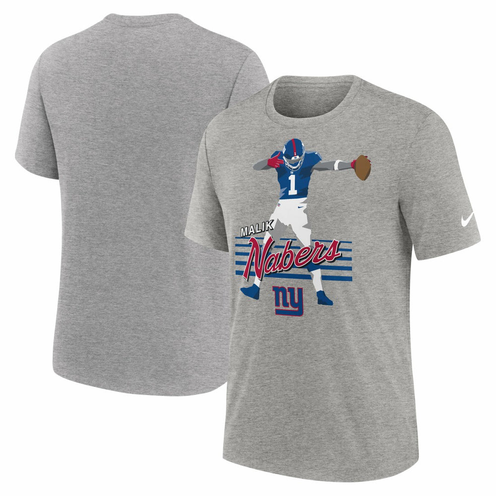 New York Giants Malik Nabers  Player Graphic T-Shirt | NFL Online