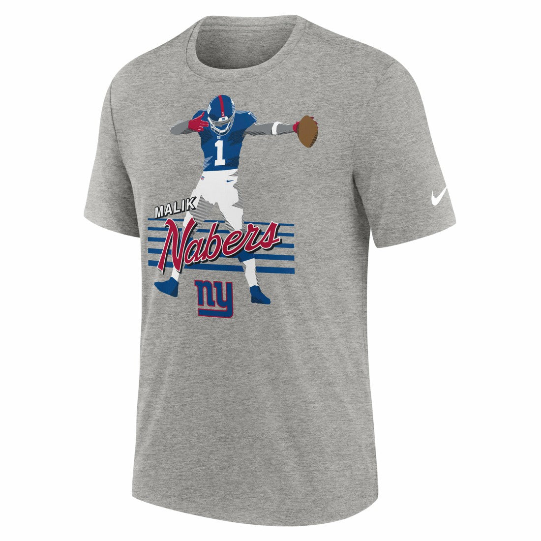 New York Giants Malik Nabers  Player Graphic T-Shirt | NFL Online