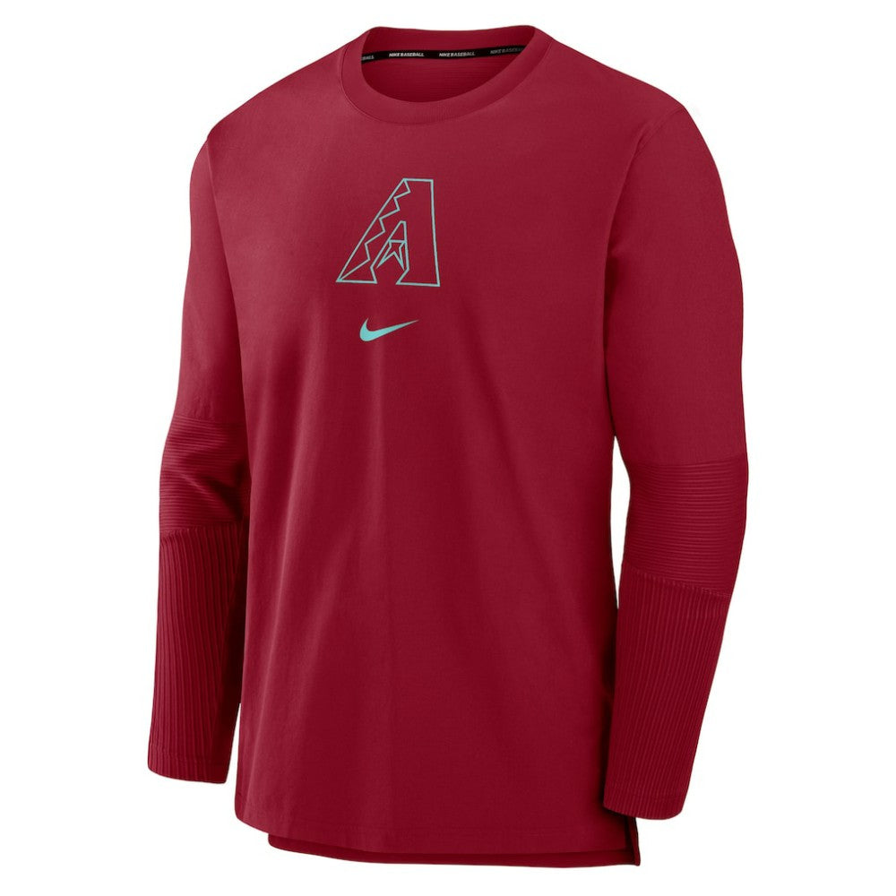 Arizona Diamondbacks Nike Authentic Collection Player Dri-FIT Lightweight Pullover - MLB Pullover
