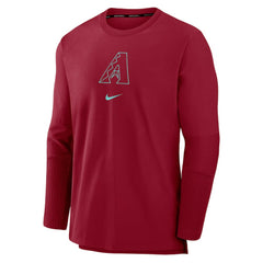 Arizona Diamondbacks Nike Authentic Collection Player Dri-FIT Lightweight Pullover - MLB Pullover