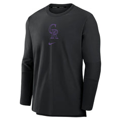 Colorado Rockies Nike Authentic Collection Player Dri-FIT Lightweight Pullover - MLB Pullover
