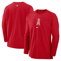 Los Angeles Angels Nike Authentic Collection Player Dri-FIT Lightweight Pullover - MLB Pullover