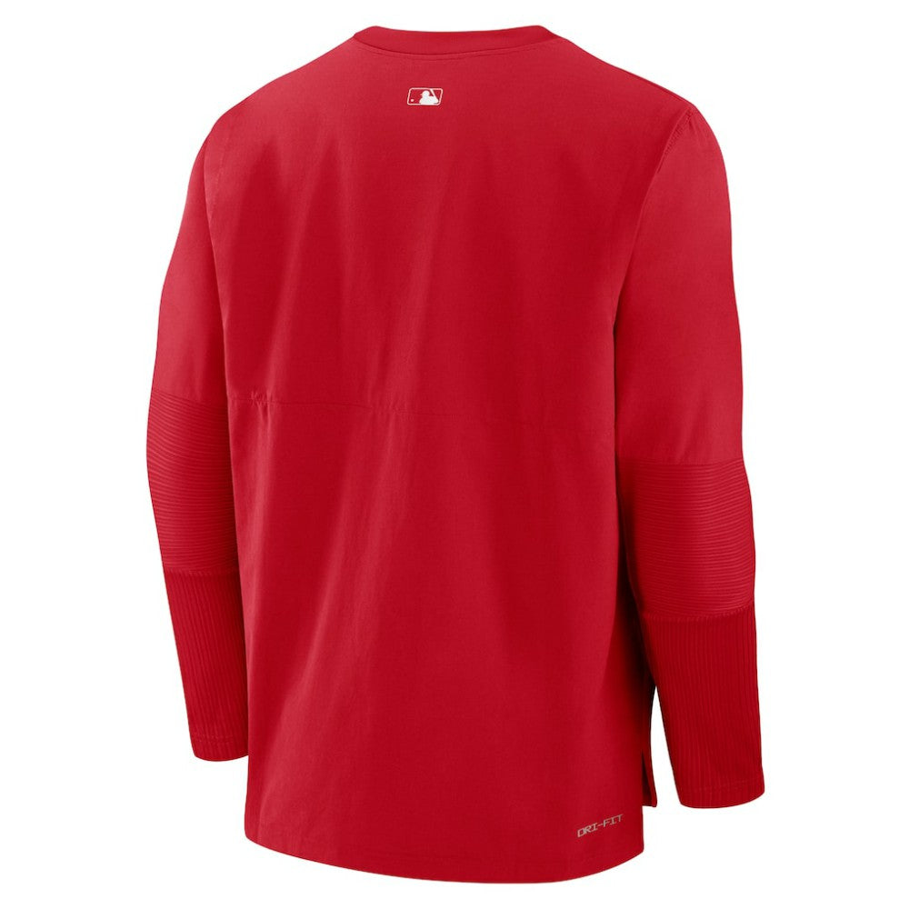 St. Louis Cardinals Nike Authentic Collection Player Dri-FIT Lightweight Pullover - MLB Pullover