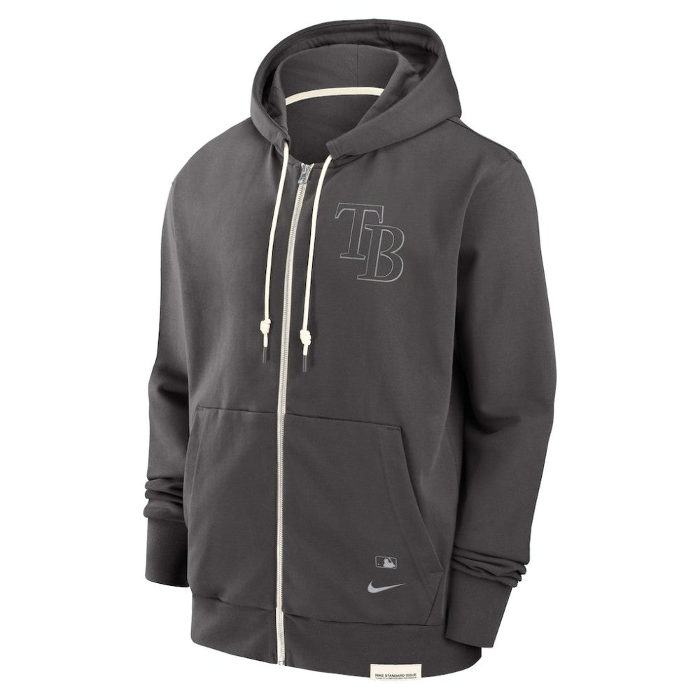 Tampa Bay Rays Nike Authentic Collection Travel Player Performance Full-Zip Hoodie - MLB Hoodies